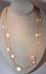 Van Cleef Arpels Magic Alhambra Long Necklace 16 Motifs