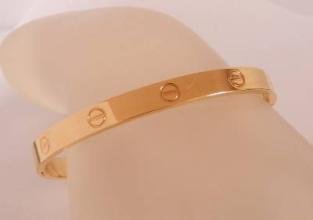 Fake Cartier Love Bracelet Yellow Gold